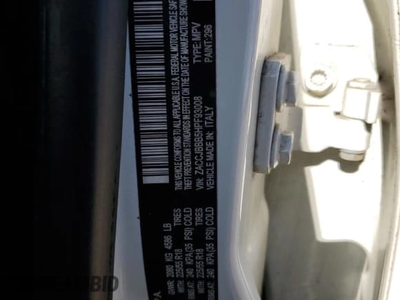 ✅ 2017 Jeep Renegade Latitude • VIN: ZACCJBBB5HPF93008 • Lot: 86262765. Wystawiony na Copart z przebiegiem 119 257 mil. Bezpłatny archiwum sprzedaży aukcyjnych z USA i szczegółowy raport historii pojazdu na DreamBid. Zdjęcie 13.