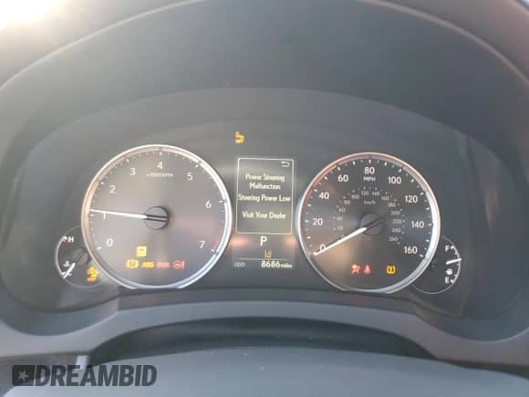 2025 Lexus IS 350 F Sport z VIN JTHBZ1B25S5084436, wystawiony jako Copart lot #90548835 z przebiegiem 8 686 mil mil oraz Nie do naprawy • Non repairable. Historia ofert i sprzedaży dostępna na DreamBid. Obrazek 9.