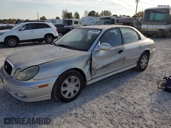 2004 Hyundai Sonata with VIN KMHWF25S34A047355, listed as a Copart auction lot 77249694 with 280,654 mi miles and Salvage title. Bid and sale history available at DreamBid. Image 1.