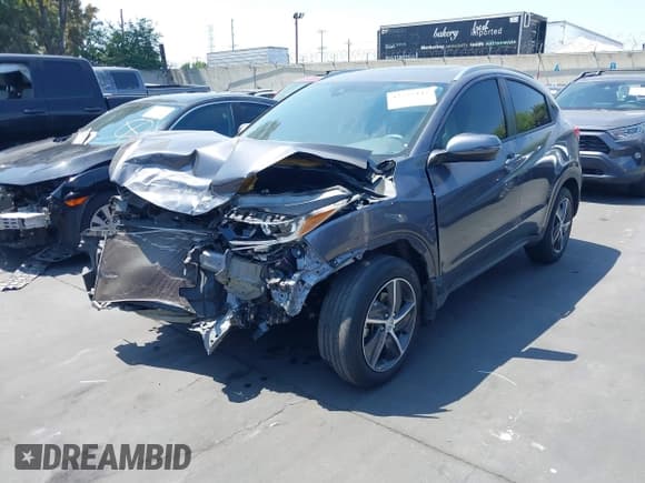 ✅ 2022 Honda HR-V EX • VIN: 3CZRU5H5XNM740601 • Лот: 42575445. Опубликован ранее на IAAI с пробегом 45 619 миль. Бесплатный доступ к архиву аукционных продаж из США и подробный отчёт об истории автомобиля на DreamBid. Изображение 2.