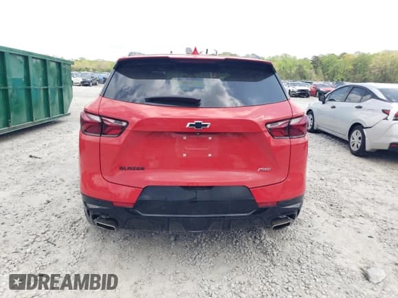 ✅ 2021 Chevrolet Blazer RS • VIN: 3GNKBERS5MS542852 • Lot: 48983775. Listed on Copart with 22,048 mi. Free auction sales archive from the USA and detailed vehicle history report at DreamBid. Image 6.