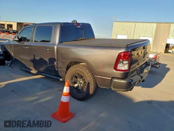 ✅ 2021 Ram 1500 Big Horn • VIN: 1C6SRFFT4MN580517 • Lot: 91834455. Listed on Copart with Not provided. Free auction sales archive from the USA and detailed vehicle history report at DreamBid. Image 2.