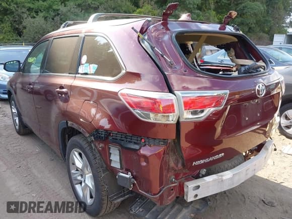 ✅ 2016 Toyota Highlander Limited • VIN: 5TDDKRFH8GS292629 • Lot: 42964453. Wystawiony na IAAI z przebiegiem 92 183 mil. Bezpłatny archiwum sprzedaży aukcyjnych z USA i szczegółowy raport historii pojazdu na DreamBid. Zdjęcie 3.