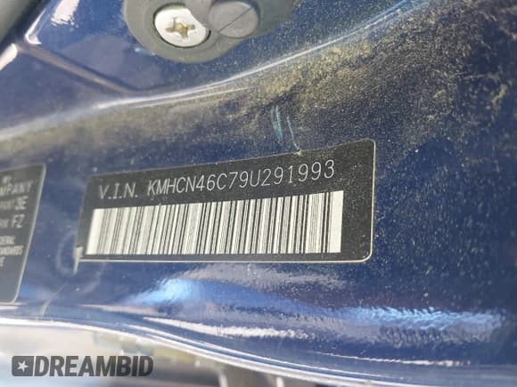 ✅ 2009 Hyundai Accent Auto GLS • VIN: KMHCN46C79U291993 • Лот: 42154011. Опубликован ранее на IAAI с пробегом 75 035 миль. Бесплатный доступ к архиву аукционных продаж из США и подробный отчёт об истории автомобиля на DreamBid. Изображение 9.