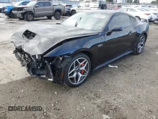 ✅ 2024 Ford Mustang GT • VIN: 1FA6P8CF6R5415494 • Lot: 93490615. Listed on Copart with 23,774 mi. Free auction sales archive from the USA and detailed vehicle history report at DreamBid. Image 1.