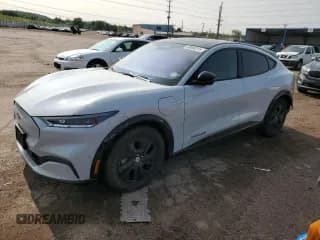 ✅ 2022 Ford Mustang Mach-E California Route 1 • VIN: 3FMTK2SU6NMA28341 • Lot: 59060515. Listed on Copart with 27,100 mi. Free auction sales archive from the USA and detailed vehicle history report at DreamBid. Image 1.