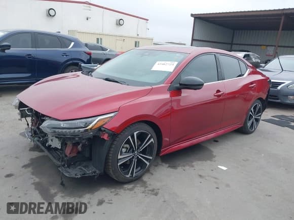 ✅ 2020 Nissan Sentra SR • VIN: 3N1AB8DV6LY306359 • Lot: 42402723. Listed on IAAI with 134,493 mi. Free auction sales archive from the USA and detailed vehicle history report at DreamBid. Image 18.