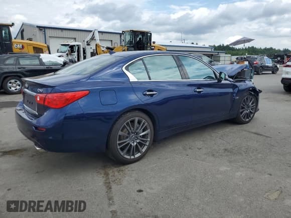 ✅ 2016 Infiniti Q50 Red Sport 400 • VIN: JN1FV7AR2GM450840 • Lot: 63629765. Listed on Copart with 88,868 mi. Free auction sales archive from the USA and detailed vehicle history report at DreamBid. Image 3.