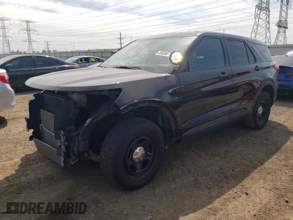 ✅ 2021 Ford Police Interceptor Utility • VIN: 1FM5K8AB6MGC00422 • Lot: 55836715. Wystawiony na Copart z przebiegiem 75 002 mil. Bezpłatny archiwum sprzedaży aukcyjnych z USA i szczegółowy raport historii pojazdu na DreamBid. Zdjęcie 1.