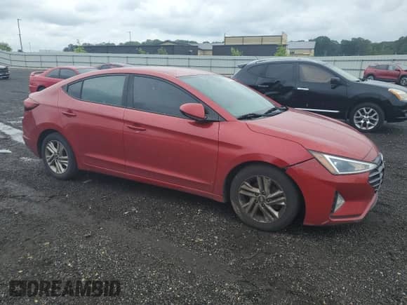 2020 Hyundai Elantra SEL with VIN 5NPD84LF5LH514029, listed as a Copart auction lot 64388665 with 172,019 mi miles and Salvage title. Bid and sale history available at DreamBid. Image 4.
