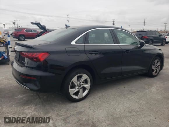 ✅ 2023 Audi A3 Premium Plus • VIN: WAUHUDGY3PA012283 • Lot: 53503445. Wystawiony na Copart z przebiegiem 17 145 mil. Bezpłatny archiwum sprzedaży aukcyjnych z USA i szczegółowy raport historii pojazdu na DreamBid. Zdjęcie 3.