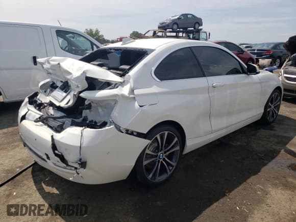 ✅ 2019 BMW 2 Series 230i xDrive • VIN: WBA2J3C50K7D27538 • Lot: 65215523. Wystawiony na Copart z przebiegiem 26 910 mil. Bezpłatny archiwum sprzedaży aukcyjnych z USA i szczegółowy raport historii pojazdu na DreamBid. Zdjęcie 3.