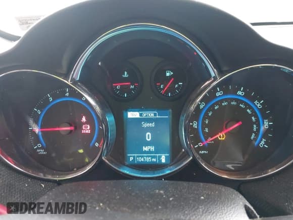 ✅ 2016 Chevrolet Cruze LT • VIN: 1G1PE5SB7G7199053 • Lot: 43536210. Listed on IAAI with 104,785 mi. Free auction sales archive from the USA and detailed vehicle history report at DreamBid. Image 7.