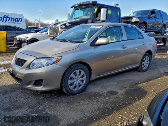 ✅ 2010 Toyota Corolla • VIN: 2T1BU4EE8AC383122 • Lot: 95394905. Listed on Copart with 129,529 mi. Free auction sales archive from the USA and detailed vehicle history report at DreamBid. Image 1.