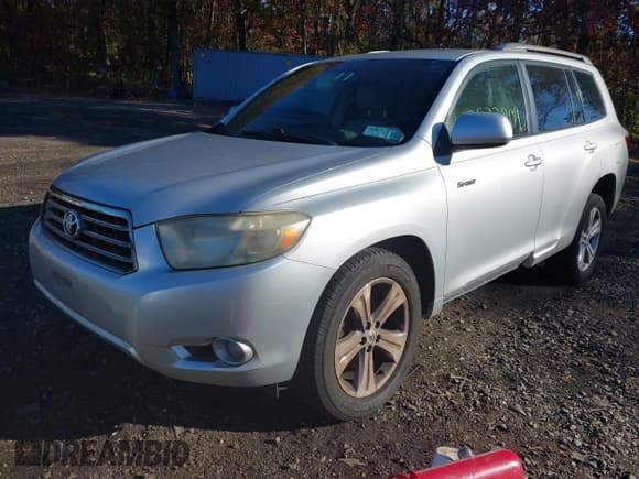 ✅ 2008 Toyota Highlander Sport • VIN: JTEES43A082058164 • Лот: 43573809. Опубликован ранее на IAAI с пробегом 110 803 миль. Бесплатный доступ к архиву аукционных продаж из США и подробный отчёт об истории автомобиля на DreamBid. Изображение 2.