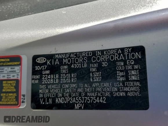 ✅ 2018 Kia Soul + • VIN: KNDJP3A55J7575442 • Лот: 94323865. Опубликован ранее на Copart с пробегом 145 818 миль. Бесплатный доступ к архиву аукционных продаж из США и подробный отчёт об истории автомобиля на DreamBid. Изображение 13.