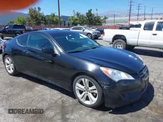 2012 Hyundai Genesis Coupe Premium with VIN KMHHT6KD2CU074431, listed as a IAAI auction lot 43035548 with 202,526 mi miles and . Bid and sale history available at DreamBid. Image 1.