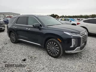 ✅ 2024 Hyundai Palisade Calligraphy • VIN: KM8R7DGE1RU737320 • Лот: 75405904. Опубликован ранее на Copart с пробегом 5 597 миль. Бесплатный доступ к архиву аукционных продаж из США и подробный отчёт об истории автомобиля на DreamBid. Изображение 4.