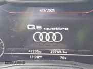 ✅ 2019 Audi Q5 Prestige • VIN: WA1CNAFY8K2053936 • Lot: 41958193. Wystawiony na IAAI z przebiegiem 47 235 mil. Bezpłatny archiwum sprzedaży aukcyjnych z USA i szczegółowy raport historii pojazdu na DreamBid. Zdjęcie 15.