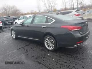 ✅ 2017 Genesis G80 3.8L • VIN: KMHGN4JE7HU187223 • Lot: 43578900. Listed on IAAI with 94,333 mi. Free auction sales archive from the USA and detailed vehicle history report at DreamBid. Image 3.