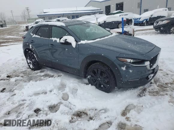 ✅ 2022 Mazda CX-30 2.5 Turbo • VIN: 3MVDMBAY9NM442834 • Lot: 91933855. Listed on Copart with 49,386 mi. Free auction sales archive from the USA and detailed vehicle history report at DreamBid. Image 4.