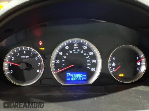 2010 Hyundai Sonata Limited with VIN 5NPEU4AC1AH613288, listed as a Copart auction lot 69849494 with 168,731 mi miles and Salvage title. Bid and sale history available at DreamBid. Image 9.