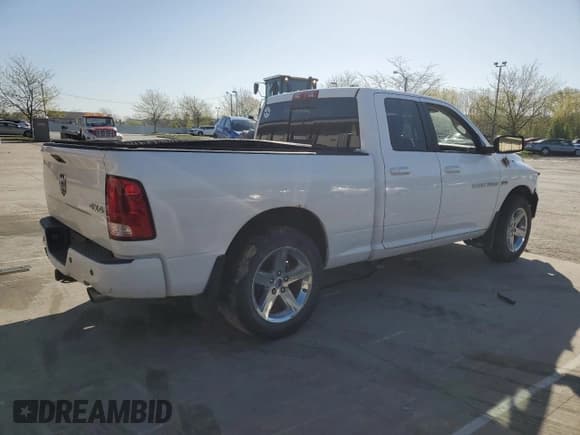 ✅ 2012 Ram 1500 Sport • VIN: 1C6RD7HT7CS280373 • Lot: 52690455. Listed on Copart with 109,241 mi. Free auction sales archive from the USA and detailed vehicle history report at DreamBid. Image 3.