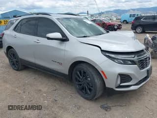 ✅ 2022 Chevrolet Equinox RS • VIN: 2GNAXWEV9N6124166 • Lot: 42585887. Wystawiony na IAAI z przebiegiem 30 293 mil. Bezpłatny archiwum sprzedaży aukcyjnych z USA i szczegółowy raport historii pojazdu na DreamBid. Zdjęcie 1.