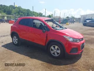 ✅ 2020 Chevrolet Trax LS • VIN: KL7CJKSB6LB345124 • Lot: 42662010. Listed on IAAI with 89,578 mi. Free auction sales archive from the USA and detailed vehicle history report at DreamBid. Image 1.