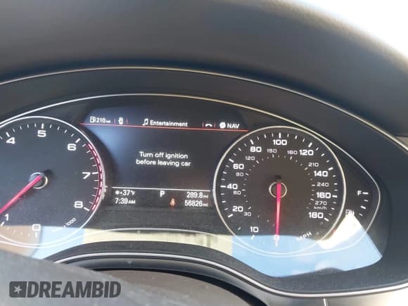 ✅ 2014 Audi A6 Premium Plus • VIN: WAUGFAFC1EN044973 • Lot: 43526661. Wystawiony na IAAI z przebiegiem 56 826 mil. Bezpłatny archiwum sprzedaży aukcyjnych z USA i szczegółowy raport historii pojazdu na DreamBid. Zdjęcie 7.