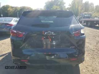 2021 Chevrolet Blazer RS with VIN 3GNKBKRS4MS556157, listed as a Copart auction lot 85359865 with 60,667 mi miles and Salvage title. Bid and sale history available at DreamBid. Image 6.