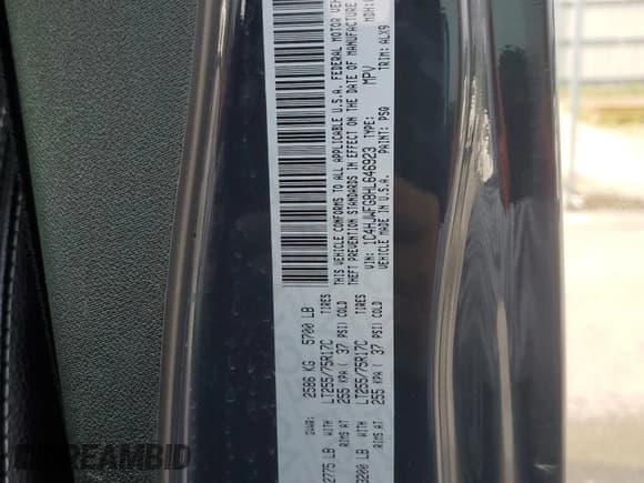 ✅ 2017 Jeep Wrangler Unlimited Rubicon • VIN: 1C4HJWFG8HL646923 • Lot: 57409125. Listed on Copart with 79,835 mi. Free auction sales archive from the USA and detailed vehicle history report at DreamBid. Image 12.