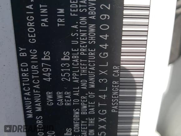 ✅ 2020 Kia Optima S • VIN: 5XXGT4L3XLG440927 • Lot: 84231025. Wystawiony na Copart z przebiegiem 53 712 mil. Bezpłatny archiwum sprzedaży aukcyjnych z USA i szczegółowy raport historii pojazdu na DreamBid. Zdjęcie 12.