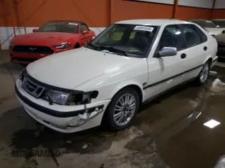 ✅ 2002 Saab 9-3 • VIN: YS3DD58H622022226 • Lot: 44865564. Wystawiony na Copart z przebiegiem 184 296 mil. Bezpłatny archiwum sprzedaży aukcyjnych z USA i szczegółowy raport historii pojazdu na DreamBid. Zdjęcie 1.