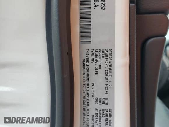2021 Jeep Grand Cherokee 80th Anniversary z VIN 1C4RJEBG9MC638232, wystawiony jako Copart lot #42588825 z przebiegiem 74 375 mil mil oraz Szkoda całkowita • Salvage title. Historia ofert i sprzedaży dostępna na DreamBid. Obrazek 12.