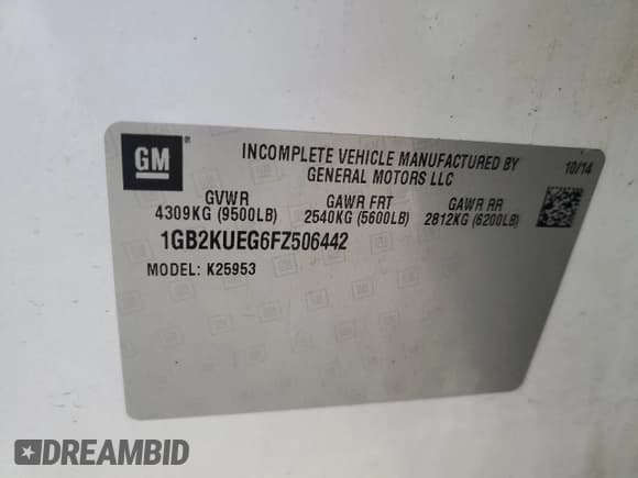 ✅ 2015 Chevrolet Silverado 2500HD • VIN: 1GB2KUEG6FZ506442 • Лот: 46435745. Опубликован ранее на Copart с пробегом 219 813 миль. Бесплатный доступ к архиву аукционных продаж из США и подробный отчёт об истории автомобиля на DreamBid. Изображение 12.