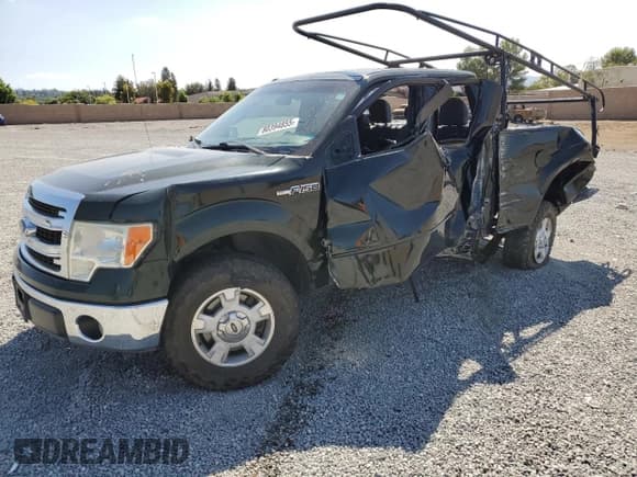 ✅ 2014 Ford F-150 XL • VIN: 1FTFX1CF1EKD45531 • Lot: 80394855. Listed on Copart with 178,879 mi. Free auction sales archive from the USA and detailed vehicle history report at DreamBid. Image 1.