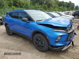 ✅ 2024 Chevrolet Blazer LT • VIN: 3GNKBCR46RS145874 • Lot: 65411894. Listed on Copart with 13,981 mi miles. Access the free auction sales archive from the USA and view a detailed vehicle history report at DreamBid. Image 4.