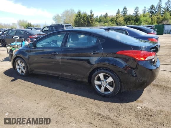 ✅ 2012 Hyundai Elantra GLS • VIN: 5NPDH4AEXCH096772 • Lot: 56947835. Listed on Copart with 224,793 mi. Free auction sales archive from the USA and detailed vehicle history report at DreamBid. Image 2.