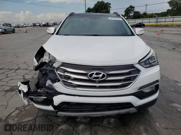 2018 Hyundai Santa Fe Ultimate with VIN 5XYZW4LA0JG550361, listed as a Copart auction lot 63779115 with 102,285 mi miles and Salvage title. Bid and sale history available at DreamBid. Image 5.
