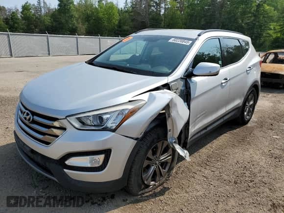 2013 Hyundai Santa Fe Sport with VIN 5XYZUDLB2DG110600, listed as a Copart auction lot 60220845 with Not provided miles and Clean title. Bid and sale history available at DreamBid. Image 1.