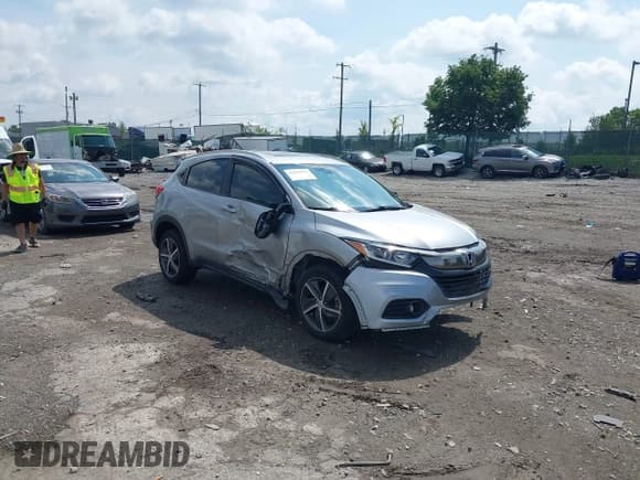 ✅ 2021 Honda HR-V EX-L • VIN: 3CZRU6H78MM721051 • Лот: 42622516. Опубликован ранее на IAAI с пробегом 53 581 миль. Бесплатный доступ к архиву аукционных продаж из США и подробный отчёт об истории автомобиля на DreamBid. Изображение 1.