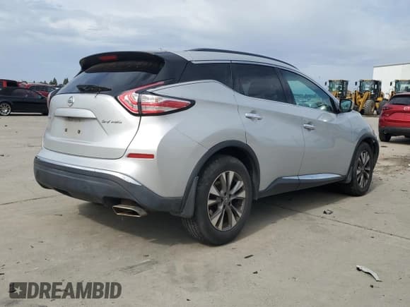 ✅ 2016 Nissan Murano S • VIN: 5N1AZ2MH9GN122595 • Lot: 86468795. Listed on Copart with 264,428 mi. Free auction sales archive from the USA and detailed vehicle history report at DreamBid. Image 3.