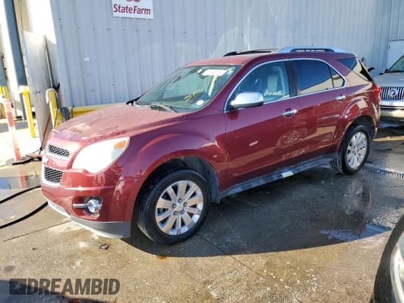 ✅ 2011 Chevrolet Equinox 2LT • VIN: 2CNALPEC1B6297132 • Лот: 71643884. Опубликован ранее на Copart с пробегом 109 011 миль. Бесплатный доступ к архиву аукционных продаж из США и подробный отчёт об истории автомобиля на DreamBid. Изображение 1.