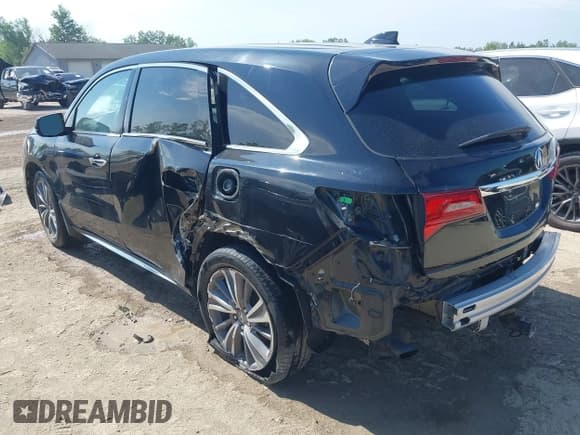 ✅ 2018 Acura MDX Technology • VIN: 5J8YD4H59JL024538 • Lot: 42549594. Listed on IAAI with 116,952 mi. Free auction sales archive from the USA and detailed vehicle history report at DreamBid. Image 3.