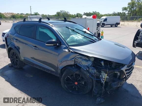 2017 Hyundai Tucson Sport with VIN KM8J33A20HU504559, listed as a IAAI auction lot 42003765 with 139,767 mi miles and . Bid and sale history available at DreamBid. Image 1.