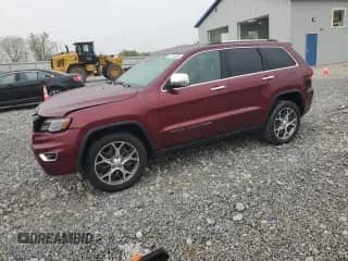 2022 Jeep Grand Cherokee Limited with VIN 1C4RJFBG3NC122777, listed as a Copart auction lot 81704455 with 47,812 mi miles and Salvage title. Bid and sale history available at DreamBid. Image 1.