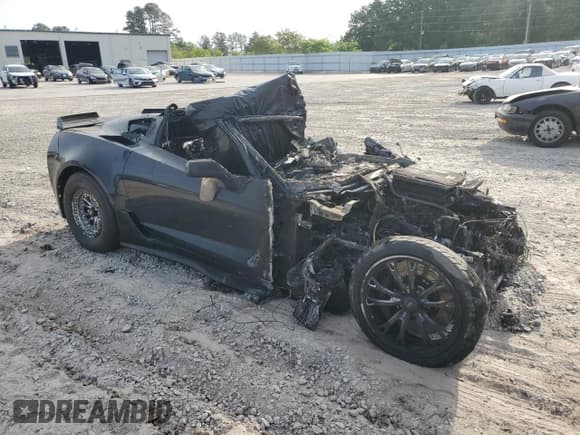 ✅ 2016 Chevrolet Corvette Z06 3LZ • VIN: 1G1YU2D66G5605518 • Lot: 53627885. Listed on Copart with Not provided. Free auction sales archive from the USA and detailed vehicle history report at DreamBid. Image 4.