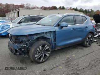 ✅ 2024 Volvo XC40 Plus Bright Theme • VIN: YV4L12UEXR2320601 • Лот: 91405115. Опубликован ранее на Copart с пробегом 31 197 миль. Бесплатный доступ к архиву аукционных продаж из США и подробный отчёт об истории автомобиля на DreamBid. Изображение 1.