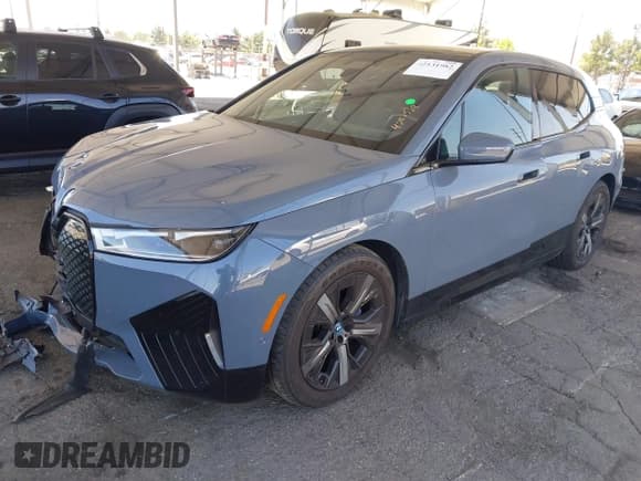 ✅ 2023 BMW iX M60 • VIN: WB533CF04PCM96583 • Lot: 42131982. Listed on IAAI with Not provided. Free auction sales archive from the USA and detailed vehicle history report at DreamBid. Image 17.